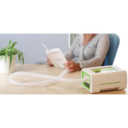 Pressovolumetric pulmonary ventilator vemo-150