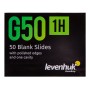 Levenhuk G50 1H Blanco Objectglaasjes, 50 stuks
