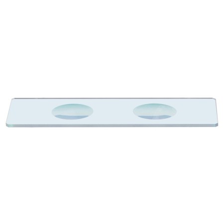 Vetrini vuoti levenhuk g50 2h a cavità doppia, 50 pz.