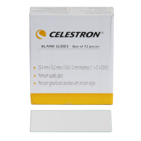 Celestron Leere Objektträger - 72 Stück