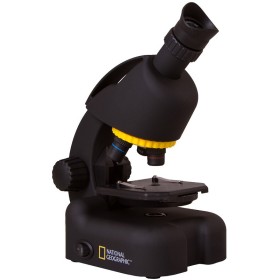 Microscopio Bresser National Geographic 40–640x con adaptador de cámara