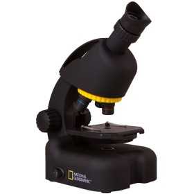 Microscope Bresser National Geographic 40-640x avec adaptateur pour appareil photo