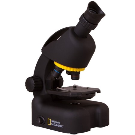 Microscopio bresser national geographic 40–640x  con adattatore per fotocamera
