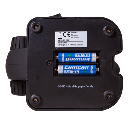 Microscop bresser national geographic 40–640x cu adaptor pentru cameră