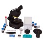 Microscope bresser national geographic 40-640x avec adaptateur pour appareil photo