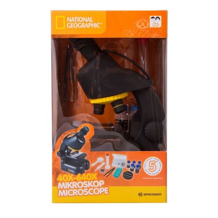 Bresser national geographic microscope 40–640x with camera adapter