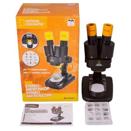 Bresser national geographic 20x stereo microscoop