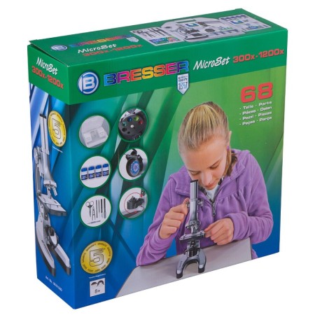 Microscopio bresser junior biotar 300–1200x