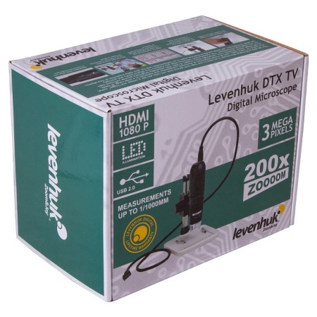 Microscopio digital levenhuk dtx tv