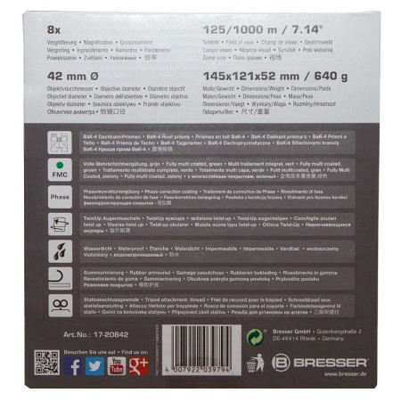 Lornetka bresser pirsch 8x42