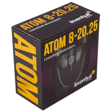Binoclu levenhuk atom 8–20x25