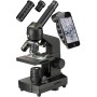 Microscopio Bresser National Geographic 40-1280x con soporte para smartphone