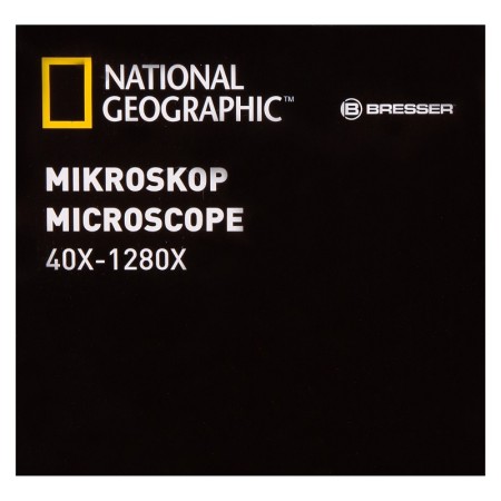 Mikroskop bresser national geographic 40–1280x s držákem na chytrý telefon