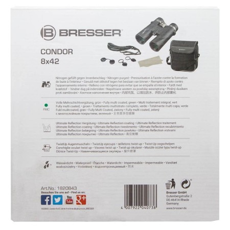 Bresser condor ur 8x42 binoculars