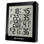 Bresser temeo hygro quadro thermomètre et hygromètre, noir