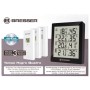 Bresser temeo hygro quadro thermometer & hygrometer, black