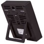 Bresser temeo hygro quadro termómetro e higrómetro, negro