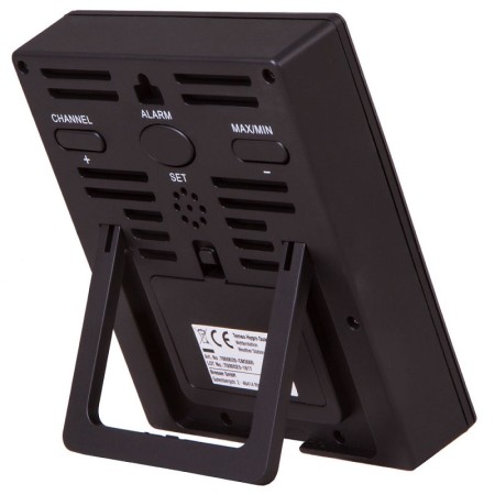 Bresser temeo hygro quadro hőmérő és nedvességmérő, fekete