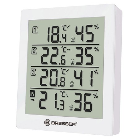 Bresser temeo hygro quadro meteostanice, černá