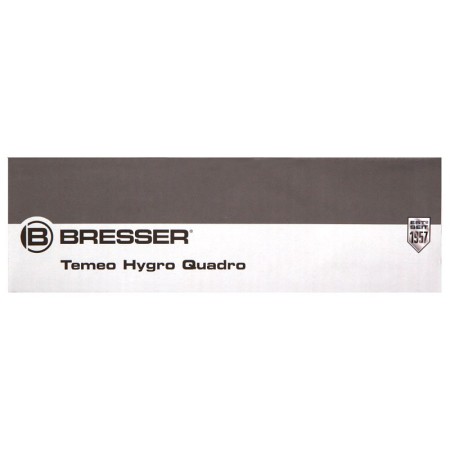 Bresser temeo hygro quadro meteostanice, černá