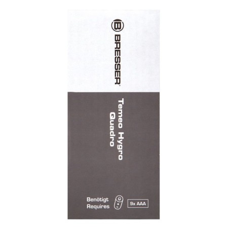 Stacja pogodowa bresser temeo hygro quadro,