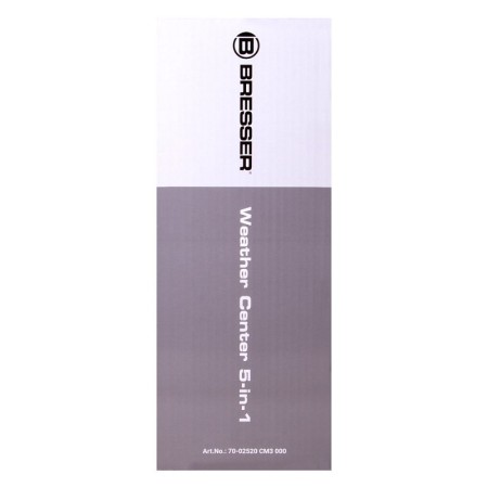 Bresser 5-in-1 wetterstation mit farbdisplay, schwarz