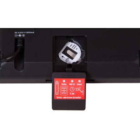 Bresser 5-in-1 wetterstation mit farbdisplay, schwarz