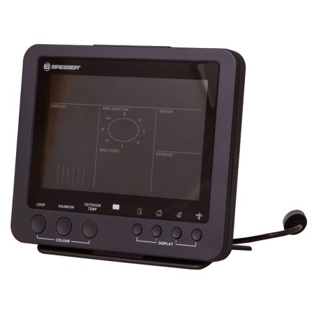 Bresser 5-in-1 wetterstation mit farbdisplay, schwarz