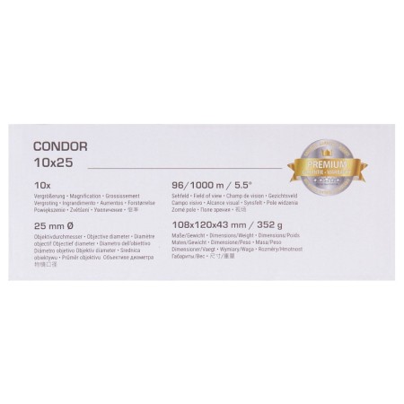 Jumelles bresser condor 10x25 ur