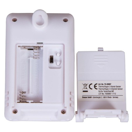 Sensor termohigrométrico bresser de 3 canales