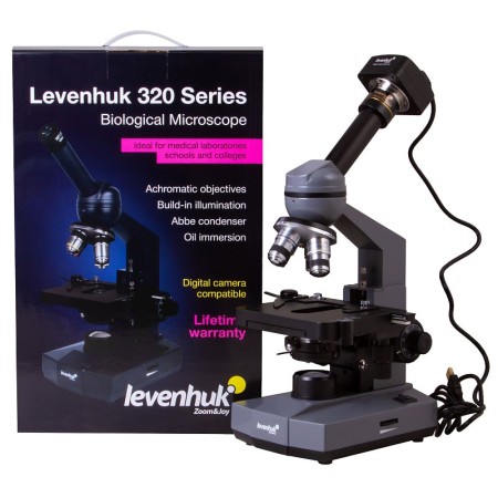 Digital monocular microscope levenhuk d320l plus 3.1m