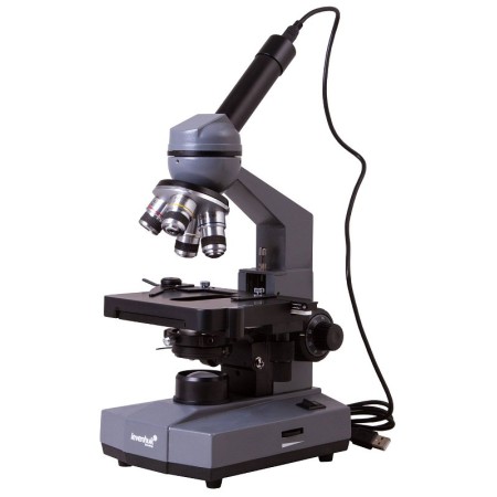 Microscopio monoculare digitale levenhuk d320l base 3m