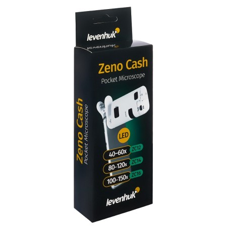 Microscopio de bolsillo levenhuk zeno cash zc12