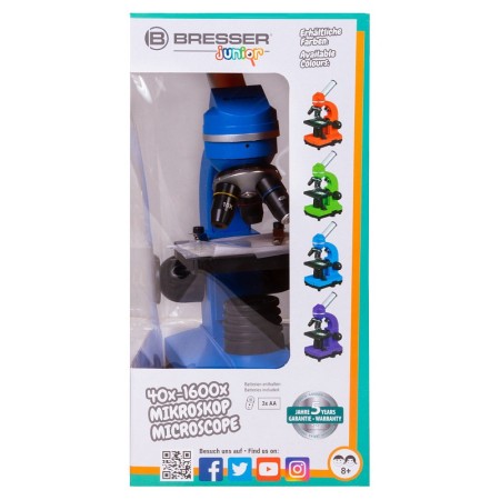 Bresser junior biolux sel 40–1600x mikroskop