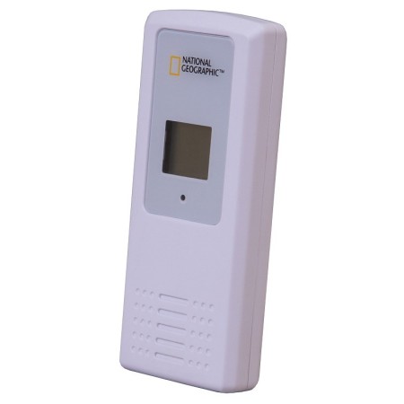 Bresser national geographic thermo-hygrometer mit 4 unabhängigen messungen, schwarz