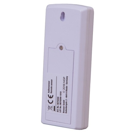 Bresser national geographic termohigrómetro con 4 mediciones independientes, negro