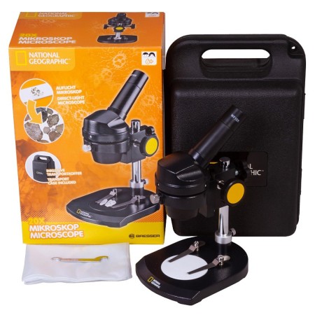 Bresser national geographic 20x monokulares mikroskop