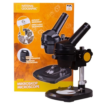 Bresser national geographic monocular microscope 20x