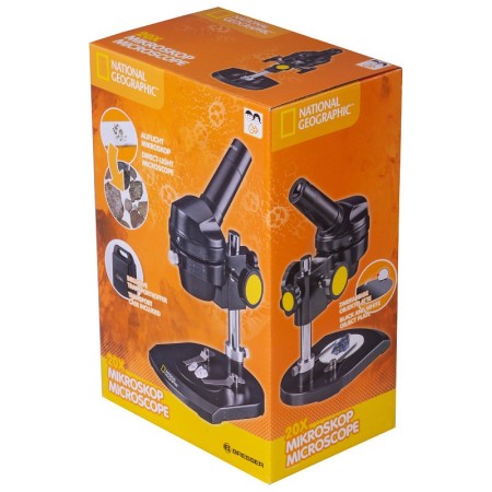 Microscop monocular bresser national geographic 20x