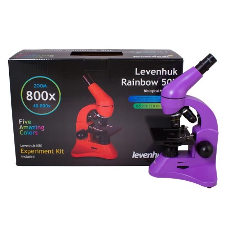 Mikroskop levenhuk rainbow 50l