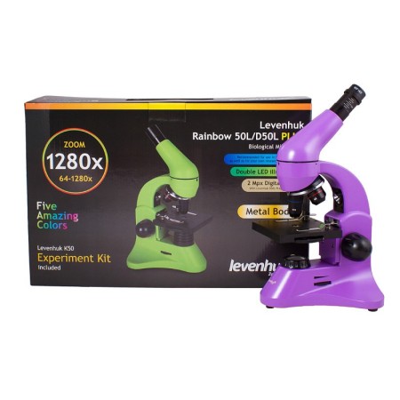 Levenhuk rainbow 50l plus mikroskop