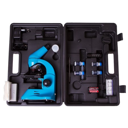 Microscopio levenhuk rainbow 50l plus