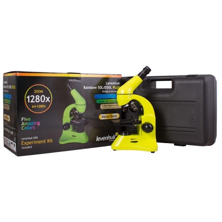 Microscope levenhuk rainbow 50l plus