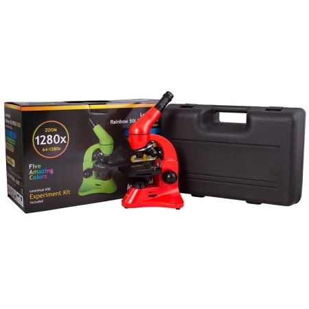 Rainbow 50l plus levenhuk microscope
