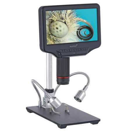 Microscopio con mando a distancia levenhuk dtx rc4