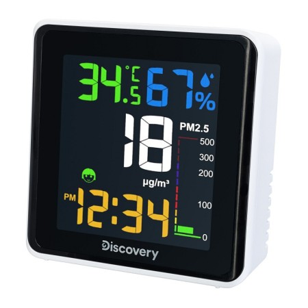 Stazione meteorologica levenhuk discovery report wa30 con monitor del particolato nell’aria