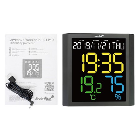 Thermohygromètre levenhuk wezzer plus lp10
