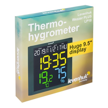 Termoigrometro levenhuk wezzer plus lp10