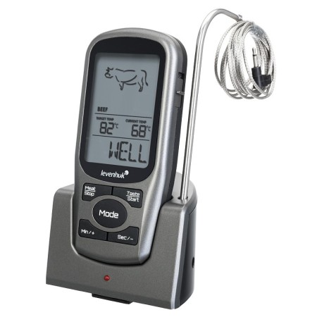 Wireless food probe thermometer levenhuk f30