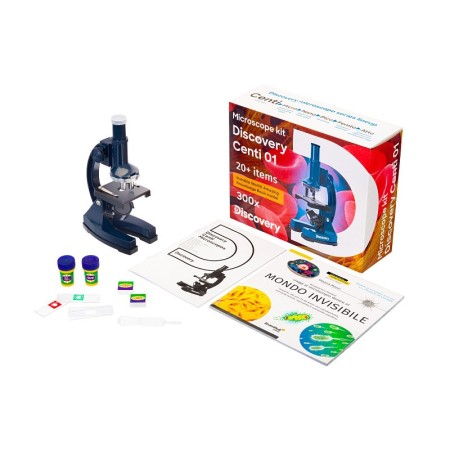 Centi 01 levenhuk discovery microscop cu carte